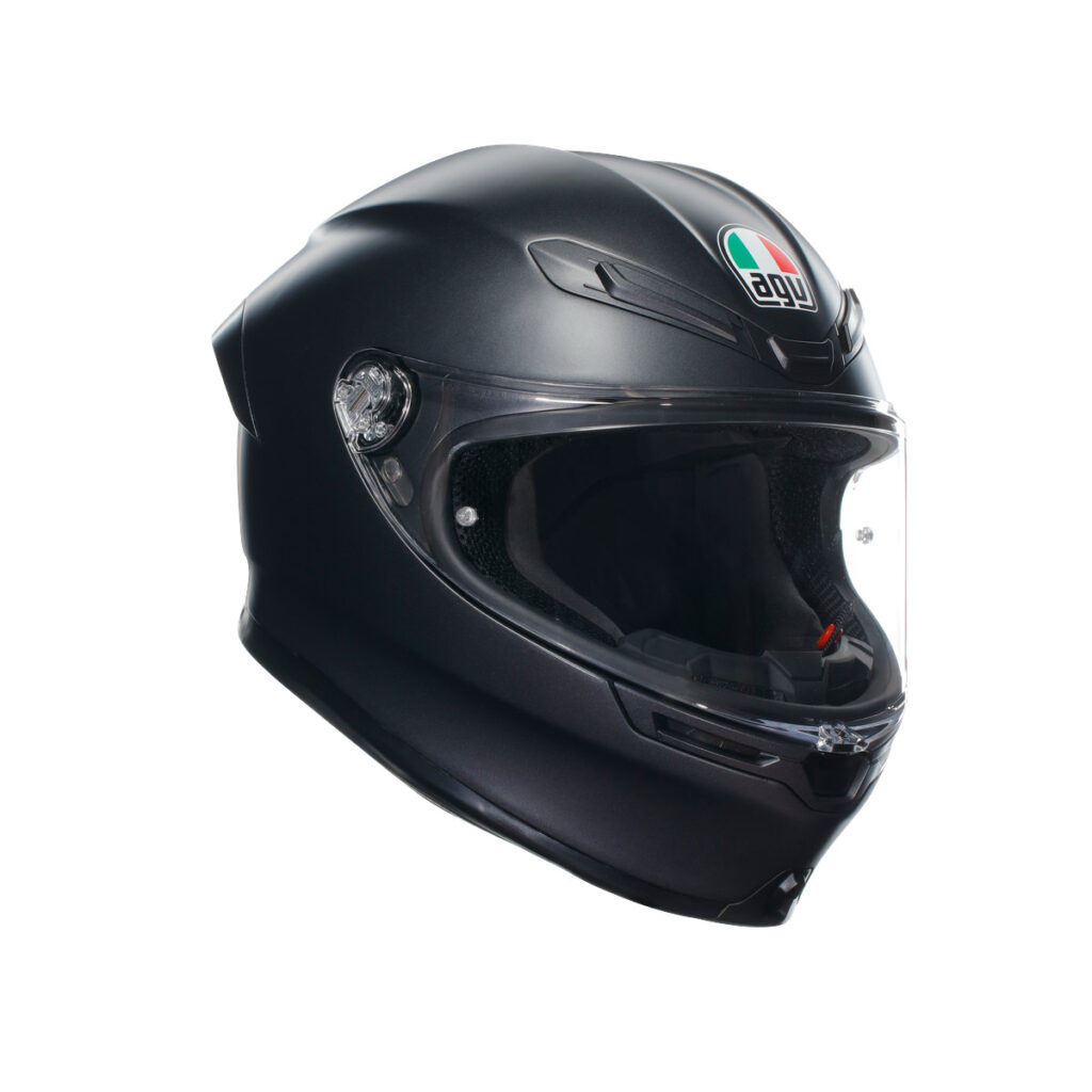 CASCO AGV K6 S AGV E2206  MATT BLACK