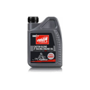 Bote 1 litro Lubricante KART VROOAM Castor Blend 2T Racing Engine Oil