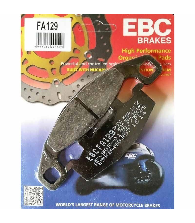 Pastilla Freno Moto Organica EBC Fa129