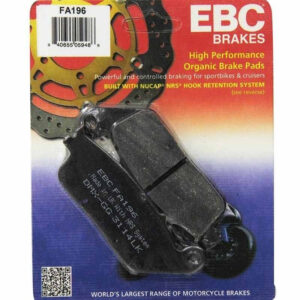 Pastilla Freno Moto Organica EBC Fa196