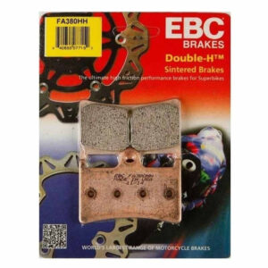 PASTILLA FRENO MOTO SINTERIZADA EBC ﻿fa380hh