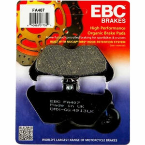 PASTILLA FRENO MOTO ORGANICA EBC fa407