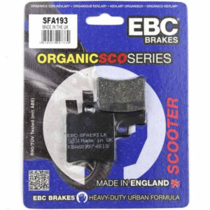 PASTILLA FRENO SCOOTER ORGANICA EBC ﻿sfa193