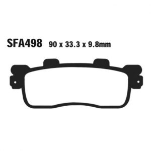 PASTILLA FRENO SCOOTER ORGANICA EBC SFA498