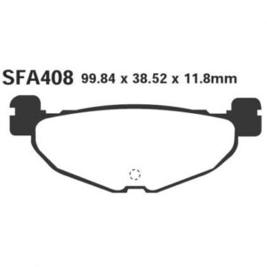 PASTILLA FRENO SCOOTER SINTERIZADA EBC SFA408HH