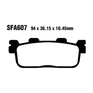 PASTILLA FRENO SCOOTER SINTERIZADA EBC SFA607HH