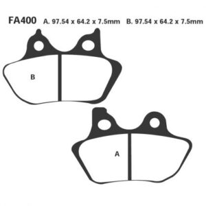 PASTILLA FRENO MOTO SINTERIZADA EBC FA400HH