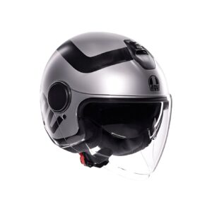 CASCO AGV ETERES E2206 RIMINI MATT GREY/BLACK