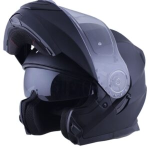 CASCO MODULAR ADN AUDACE NERO OPACO