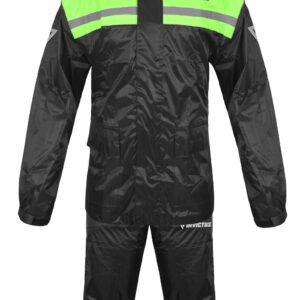 TRAJE AGUA ZYKLON DOS PIEZAS NEGRO AMARILLO CON REFLECTANTE