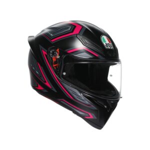 CASCO AGV K1 S AGV E2206 SLING MATT BLACK/PINK