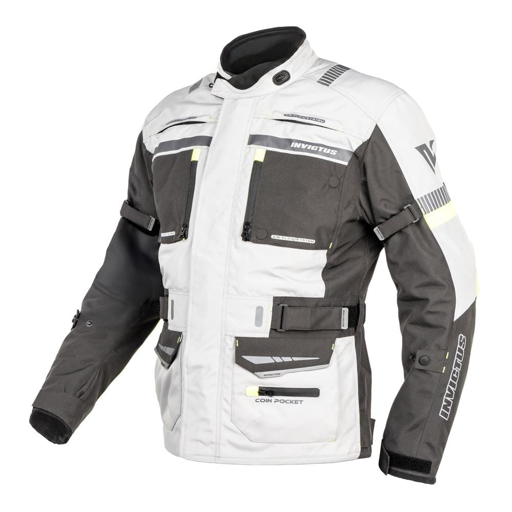 CHAQUETA INVICTUS TRICAPA HERACLES GRIS - Imagen 2