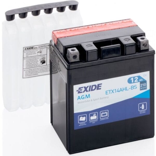 BATERIA MOTO EXIDE ETX14AHL-BS