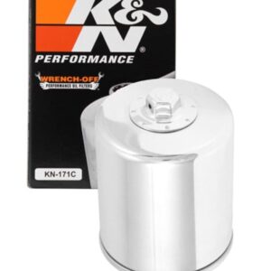 FILTRO ACEITE K&N CROMADO HARLEY DAVIDSON - KN171C