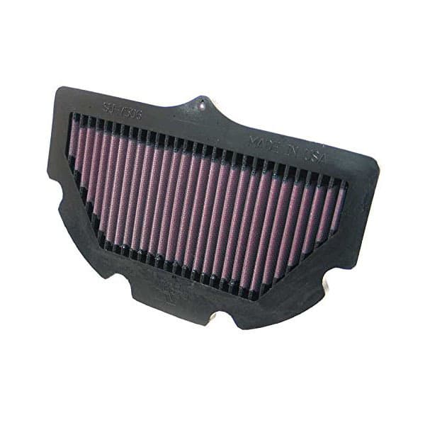 FILTRO AIRE MOTO LAVABLE KN SU-7506 ALTO RENDIMIENTO