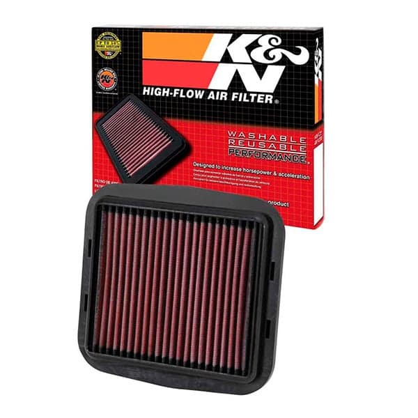 FILTRO AIRE MOTO LAVABLE KN DU-1112 ALTO RENDIMIENTO