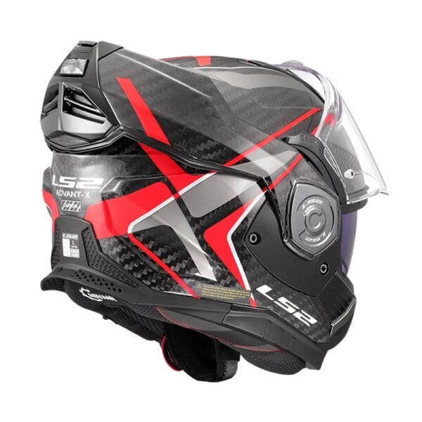 CASCO MODULAR LS2 FF901 ADVANT X C FUTURE II RED-06 - Imagen 3