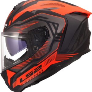CASCO INTEGRAL LS2 FF817 CHALLENGER II DRAVIX RED