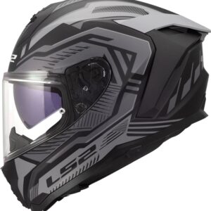 CASCO INTEGRAL LS2 FF817 CHALLENGER II DRAVIX GREY