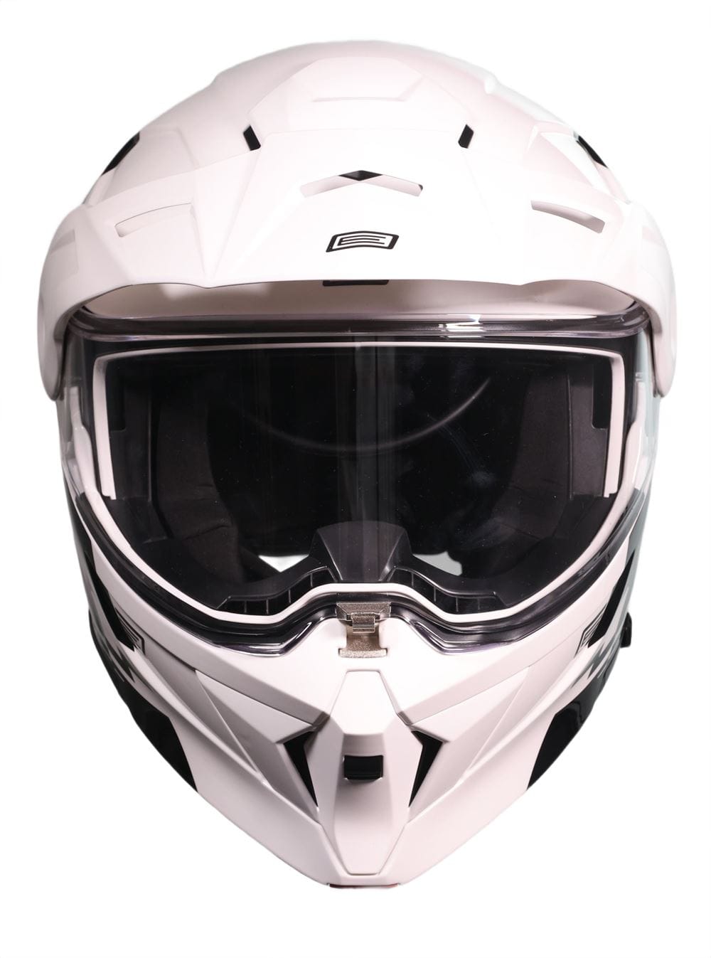 Casco Origine Adventure Cyborg GLOSS White Black (ECE 22.06) - Imagen 4