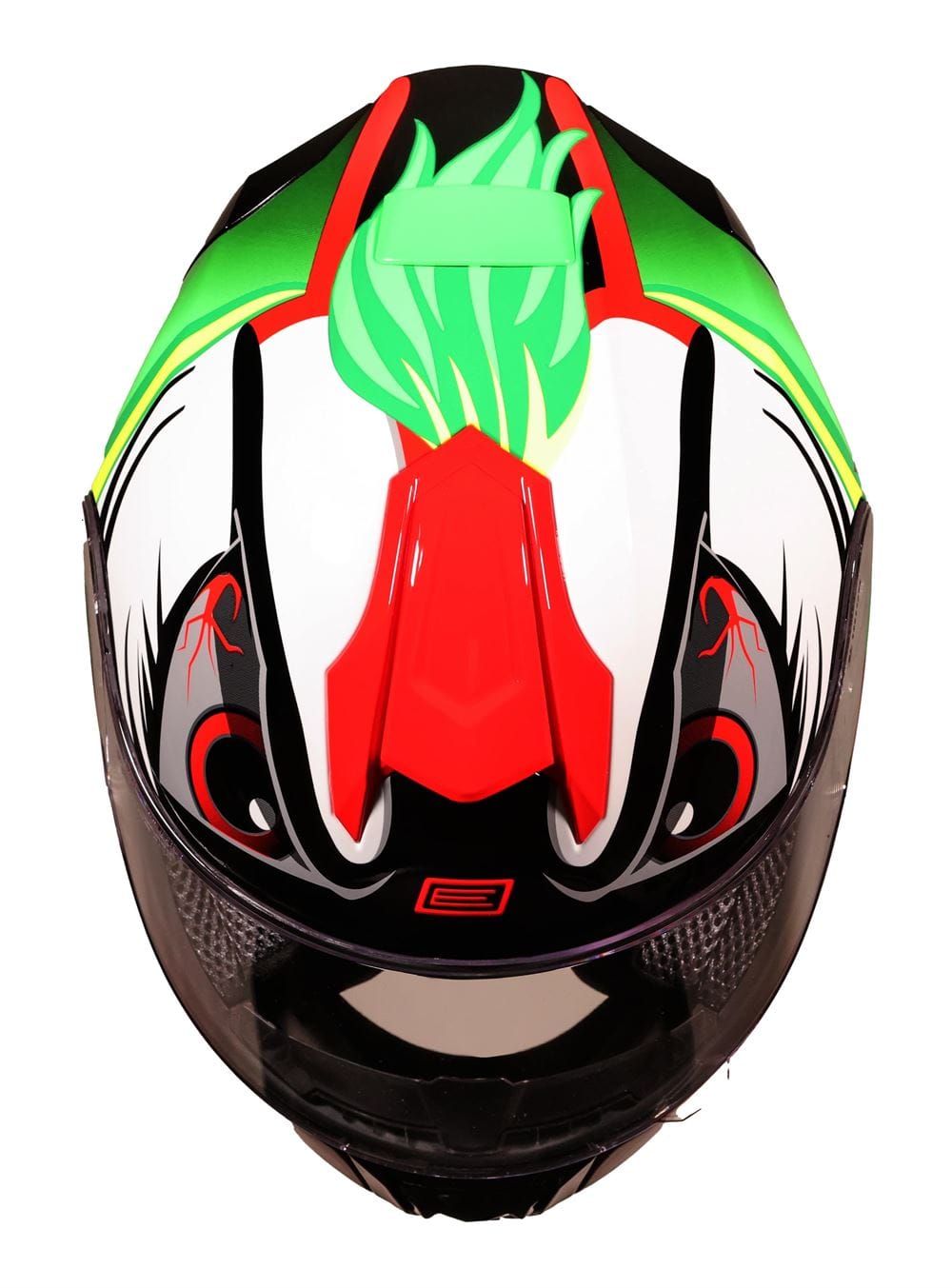 Casco Infantil Origine Dinamo Kids Joker FLUO Green (ECE 22.06) - Imagen 2