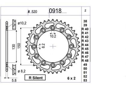 PIÑON OGNIBENE 46 D mod 0918