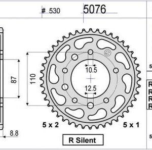PIÑON OGNIBENE 47 D mod 5076