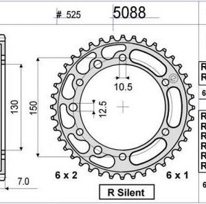 PIÑON OGNIBENE 48 D mod 5088