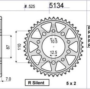 PIÑON OGNIBENE 48 D mod 5134