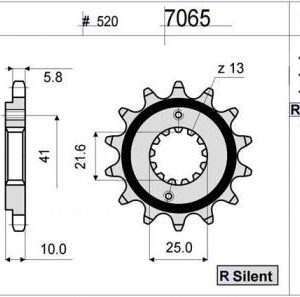 PIÑON OGNIBENE 14 D mod 7065