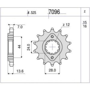 PIÑON OGNIBENE 16 D mod 7096