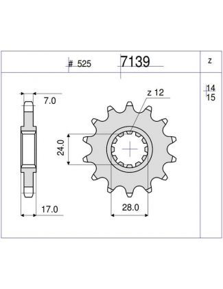 PIÑON OGNIBENE 15 D mod 7139
