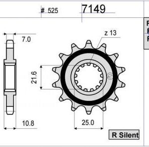 PIÑON OGNIBENE 16 D mod 7149