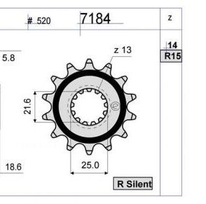 PIÑON OGNIBENE 15 D mod 7184