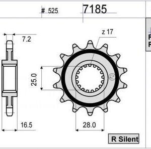 PIÑON OGNIBENE 17 D mod 7185