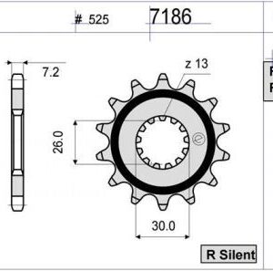PIÑON OGNIBENE 17 D mod 7186