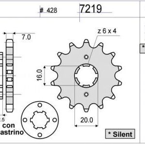 PIÑON OGNIBENE 15 D mod 7219