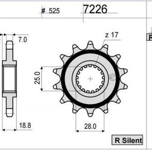 PIÑON OGNIBENE 20 D mod 7226