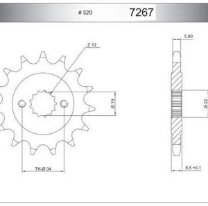 PIÑON OGNIBENE 15 D mod 7267
