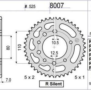 CORONA OGNIBENE 45 D mod 8007