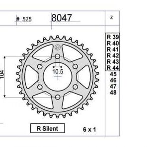CORONA OGNIBENE 43 D mod 8047