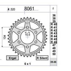 CORONA OGNIBENE 45 D mod 8061
