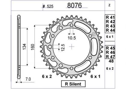 CORONA OGNIBENE 43 D mod 8076