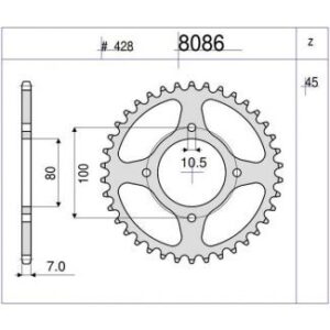 CORONA PROF. SUZUKI 45 D mod 8086