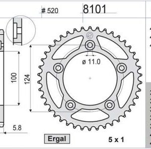 CORONA OGNIBENE 46 D mod 8101