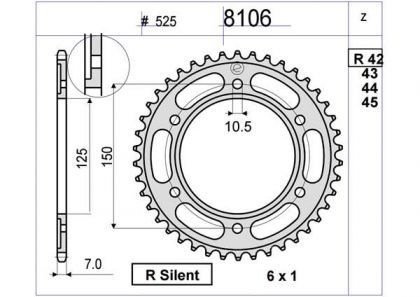 CORONA OGNIBENE 42 D mod 8106