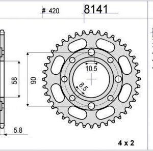 CORONA OGNIBENE 35 D mod 8141
