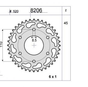 CORONA OGNIBENE 45 D mod 8206