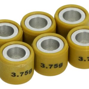Rodillos contrapesos variador 6 unidades de 16x13 mm, 3,75 g