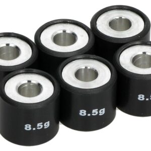 Rodillos contrapesos variador 6 unidades de 19x17 mm, 8,5 g